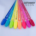 Getaway Neon Collection + Swatch Stick Stickers