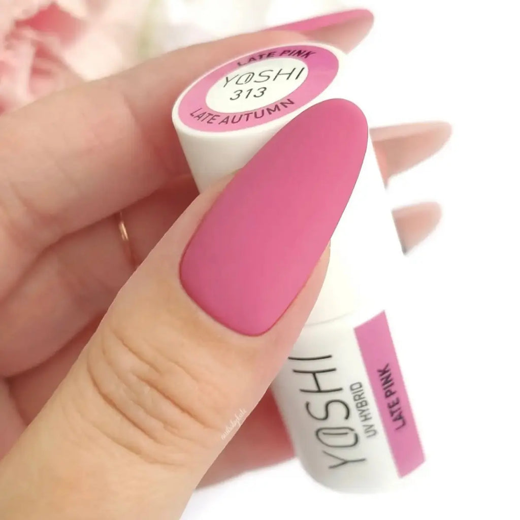 Yoshi Late Pink 313 Gel Polish 6ml
