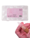 Saute Nails Soft Tips Almond - 360 Pieces