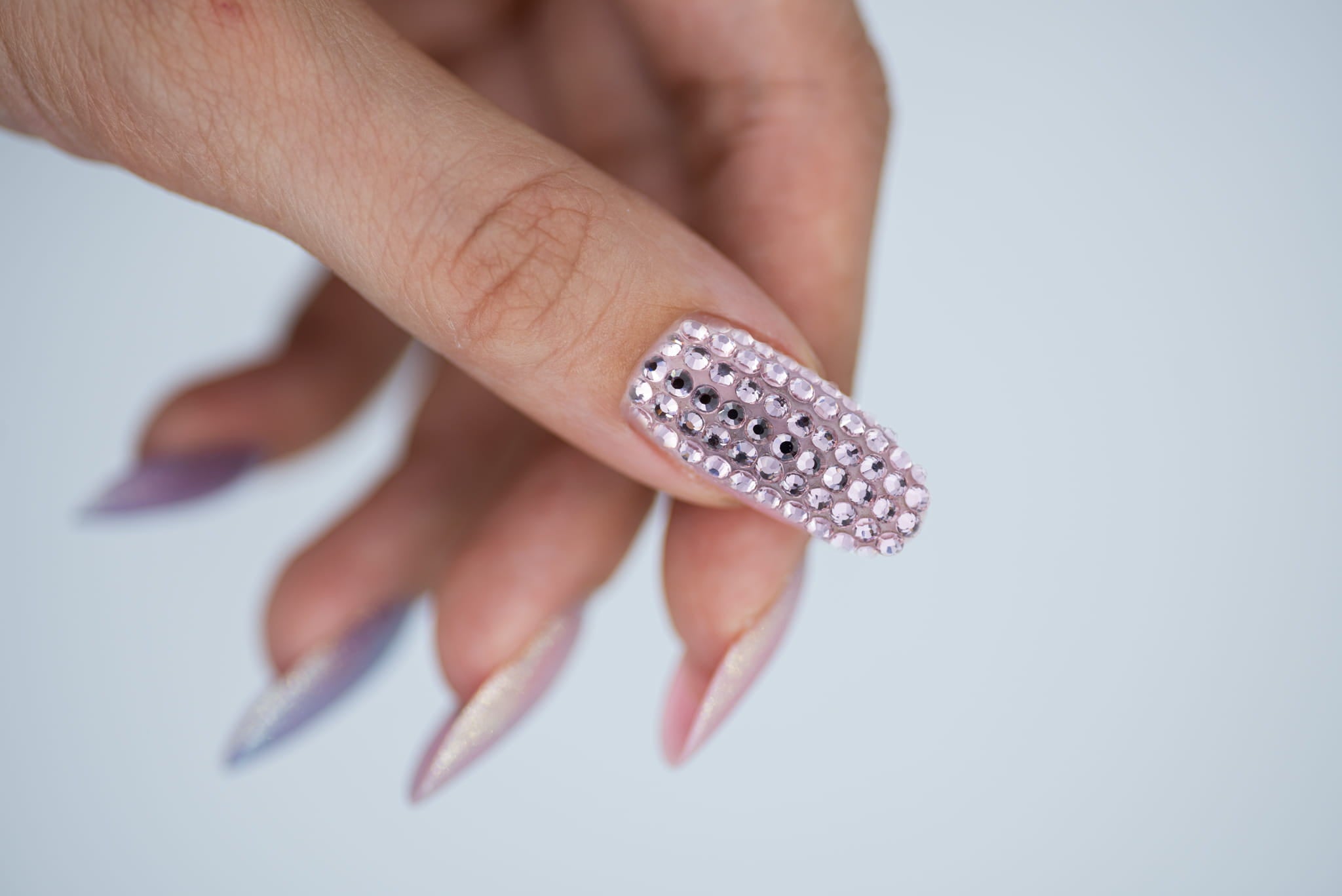 Julia Nessa Rose Nail Art Crystals - 50 pcs