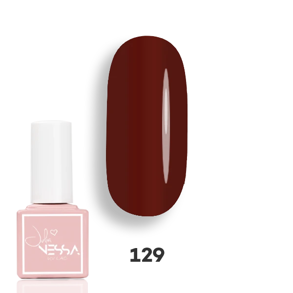 Julia Nessa NessaUV Lac 129 Gel Polish - 8ml