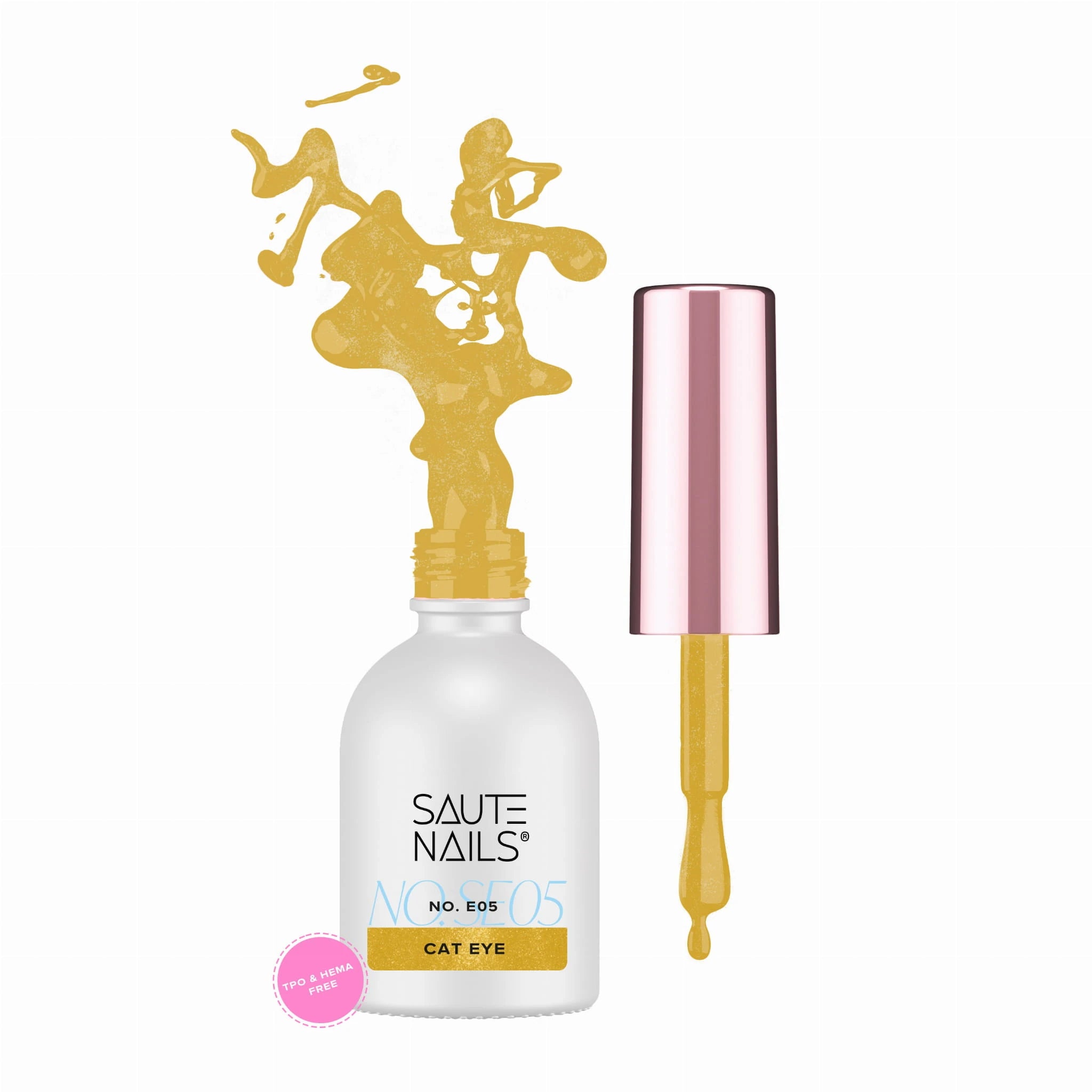 Saute Nails Cat Eye Effect UV/LED Hybrid Gel Polish - E05