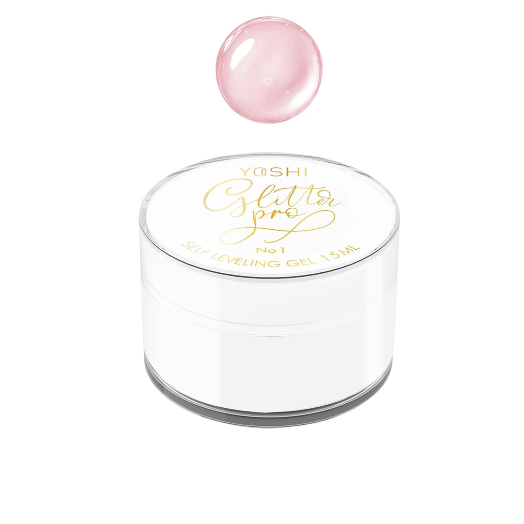 Yoshi Glitter PRO Builder Gel - No. 2