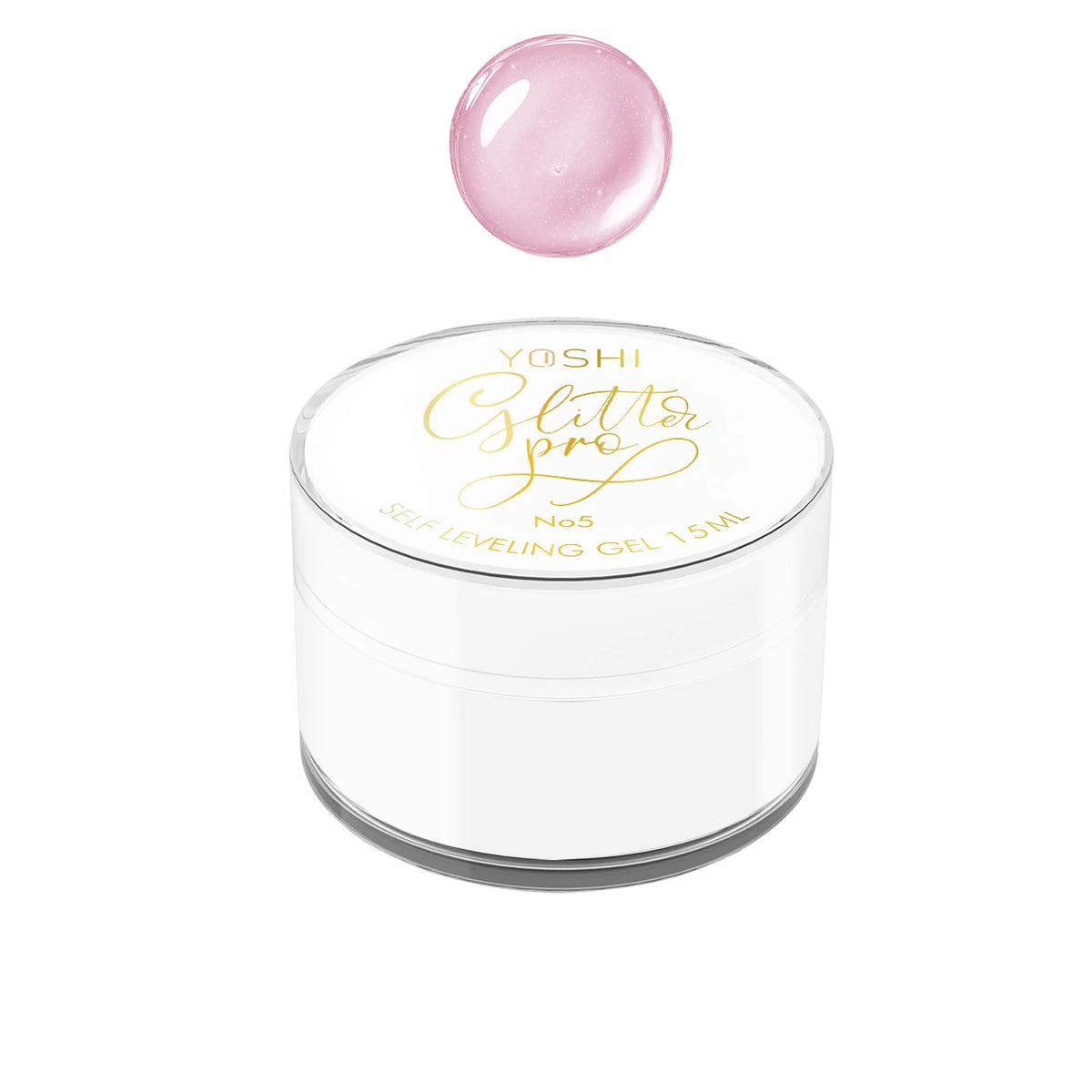 Yoshi Glitter PRO Builder Gel - No. 5