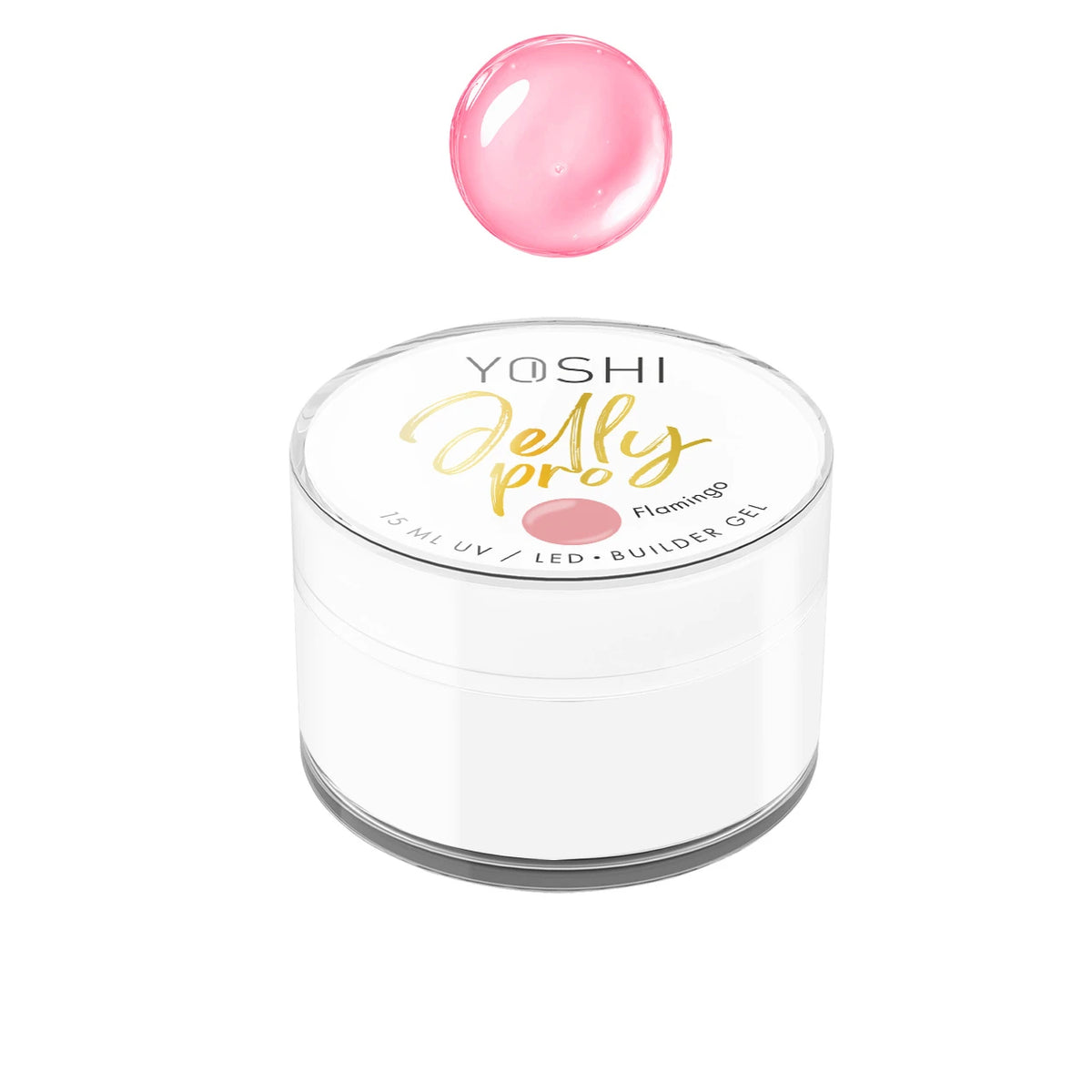 Yoshi Jelly PRO Builder Gel - Flamingo