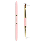 Julia Nessa Slim Gel Brush 10mm/6mm - Pink
