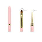 Julia Nessa Slim Gel Brush 10mm/6mm - Pink