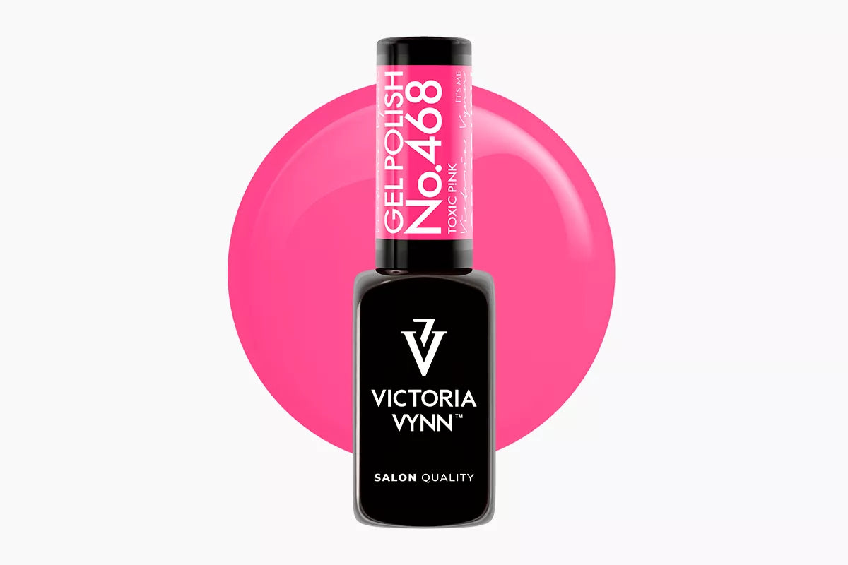 Victoria Vynn Gel Polish - 468 Toxic P!nk 8ml