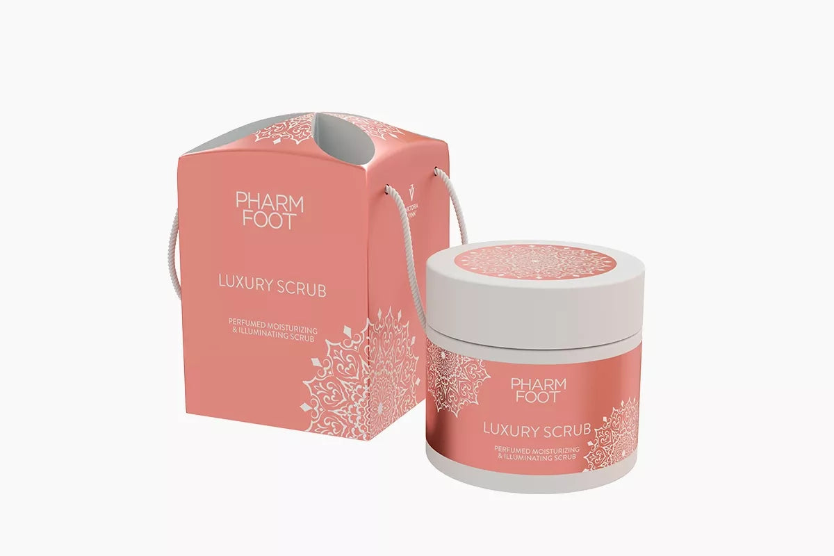 Pharm Foot Luxury Scrub Moisturizing Iluminating Scrub For Feet Hands &  Body 200g