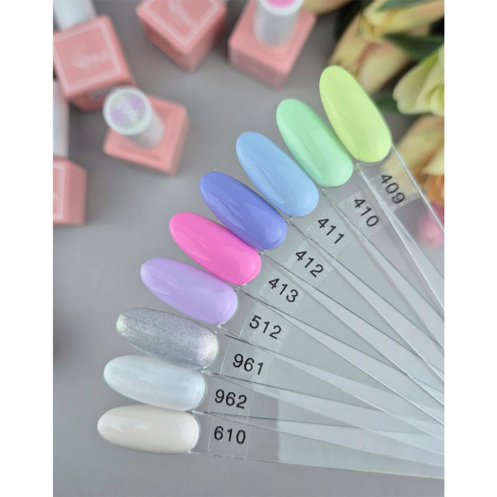 Julia Nessa NessaUV Lac 410 Minty Mist Gel Polish 8ml