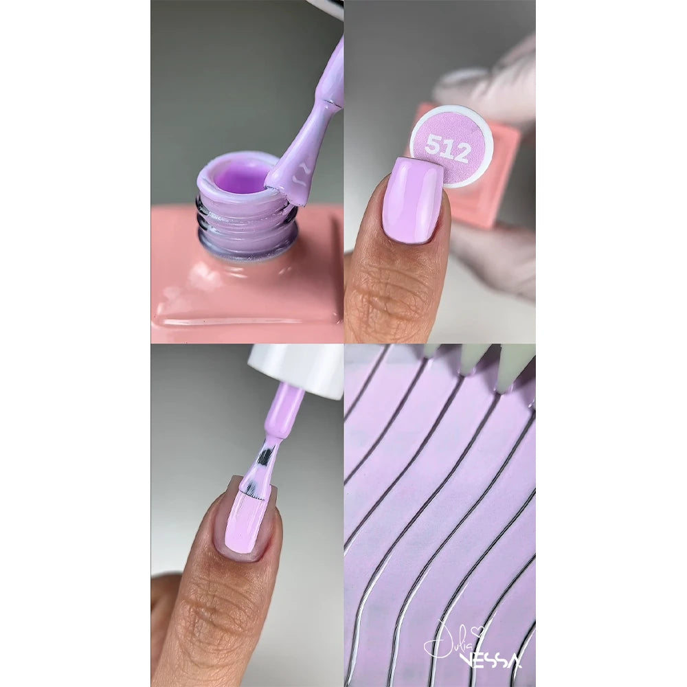 Julia Nessa NessaUV Lac 512 Romantic Dream Gel Polish 8ml