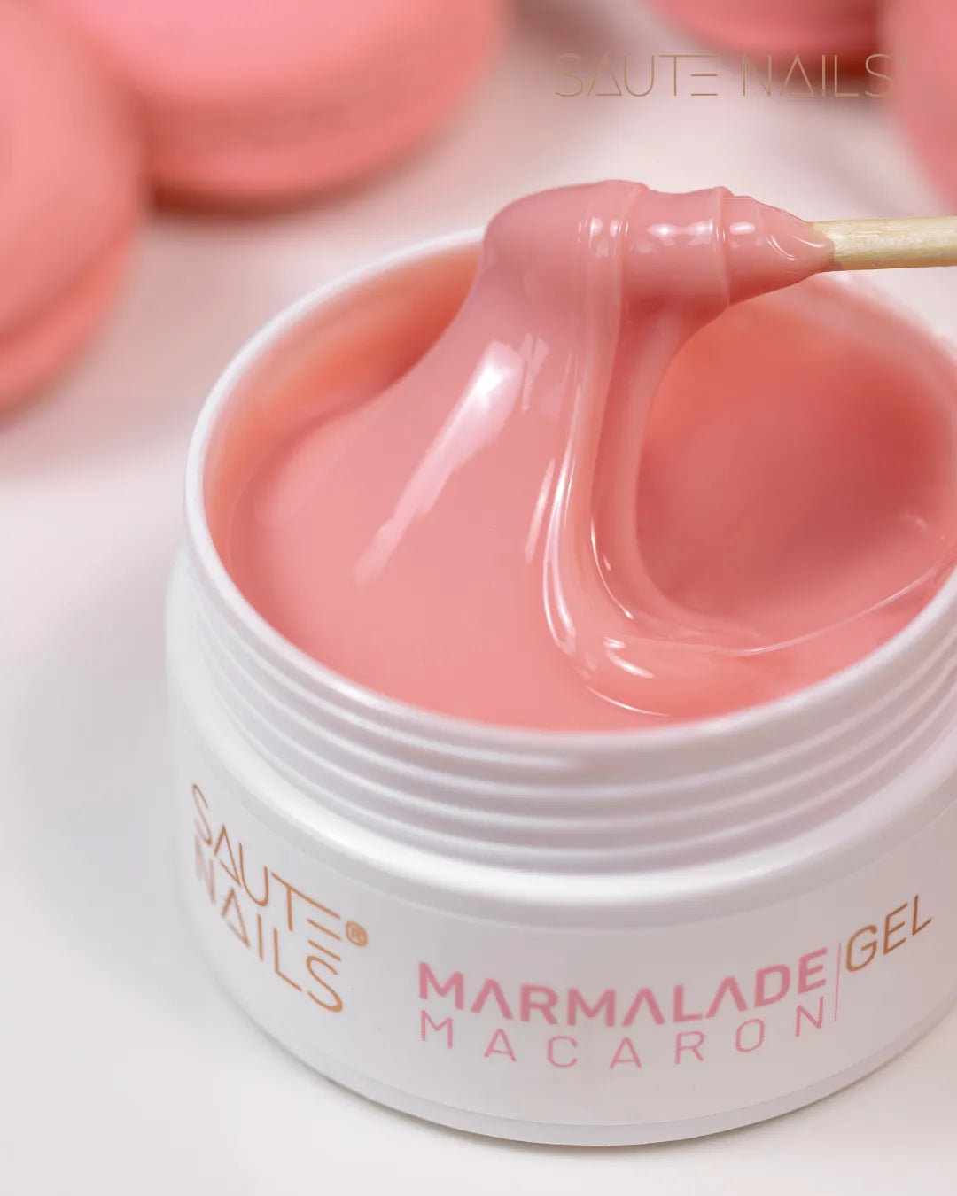 Saute Nails Marmalade Gel Macaron Builder Gel