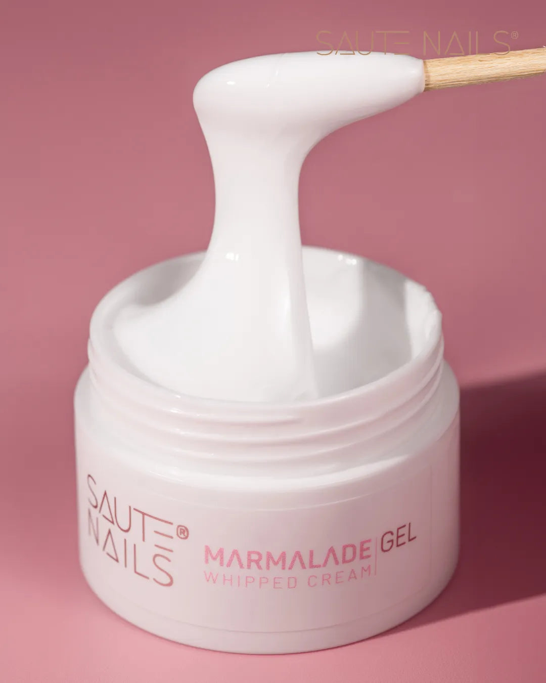 Saute Nails Marmalade Gel Whipped Cream Builder Gel