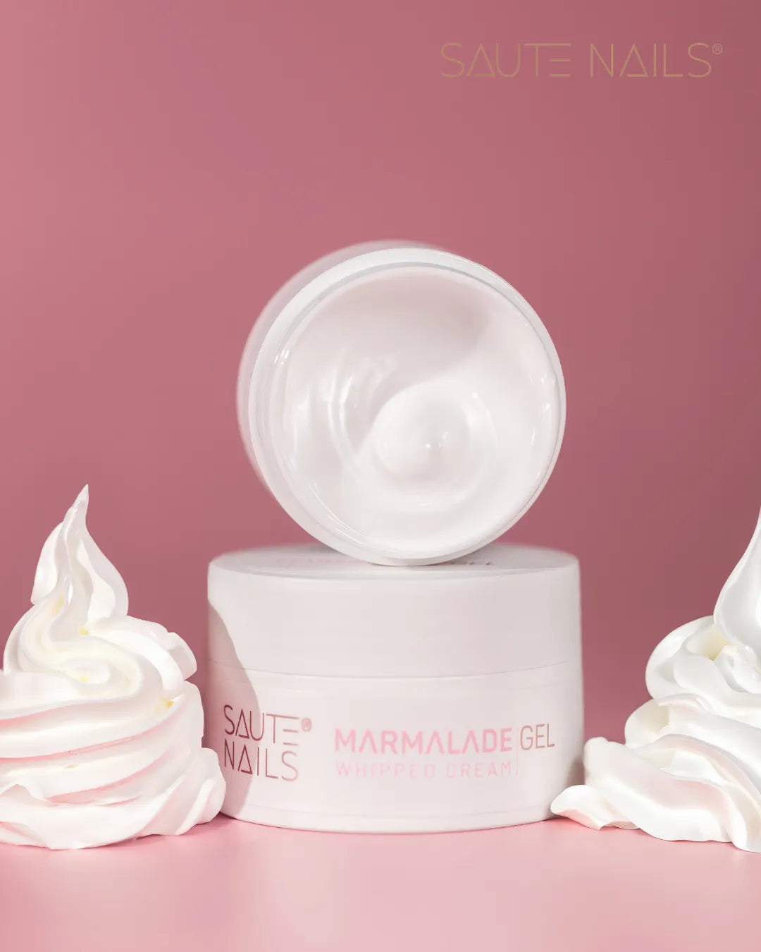 Saute Nails Marmalade Gel Whipped Cream Builder Gel