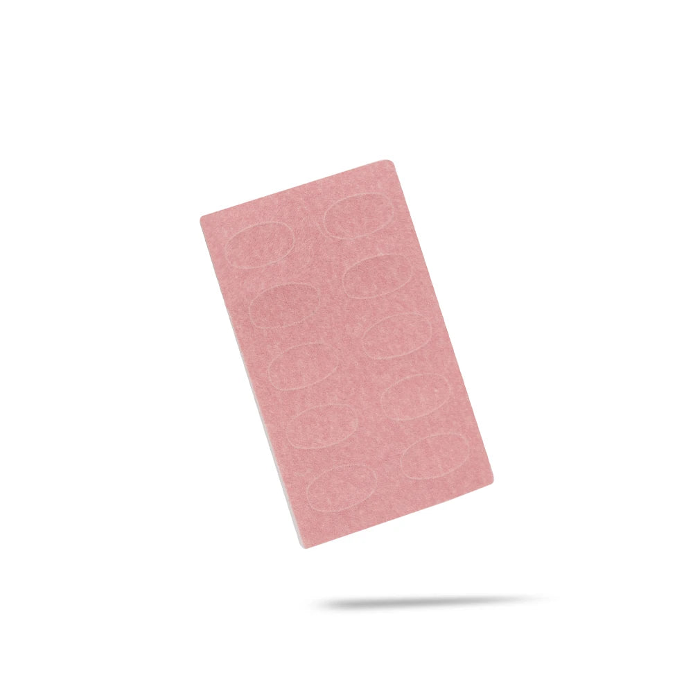 Julia Nessa Abrasive Pusher Pads 260 Grit Pink
