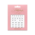 Julia Nessa Black French Nail Stickers