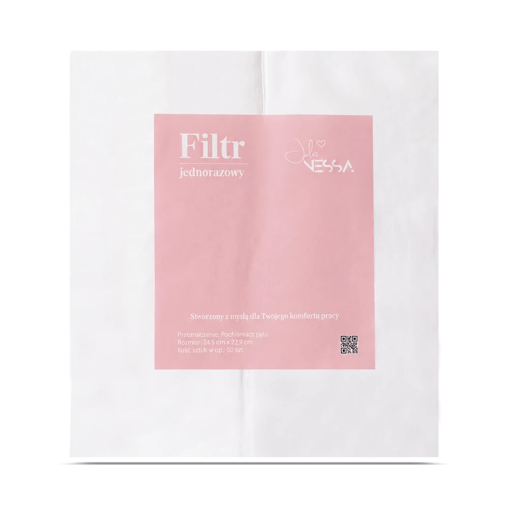 Julia Nessa Disposable Nail Dust Collector Filters - 50 pcs
