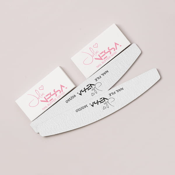 Julia Nessa Half Moon Nail File 160/210