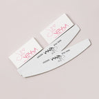 Julia Nessa Half Moon Nail File 160/210 - 50 pcs