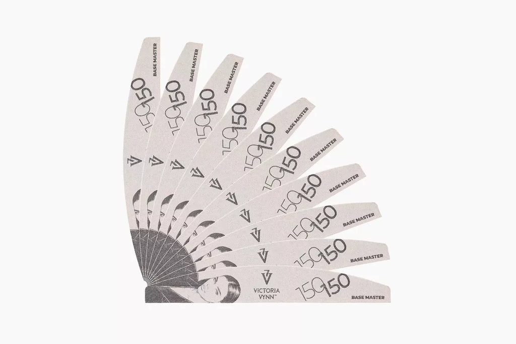 Victoria Vynn Base Master Crescent 150/150 Nail File - 10 pcs