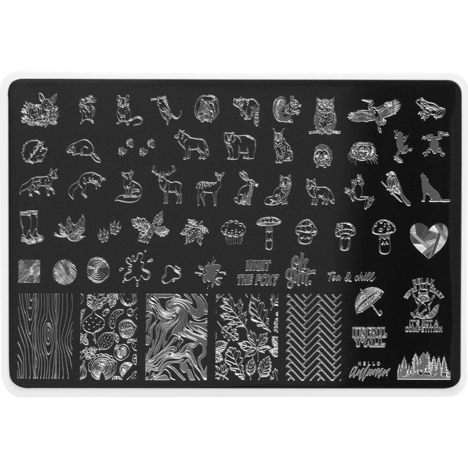 Autumn 2 Stamping Plate - 1Pcs