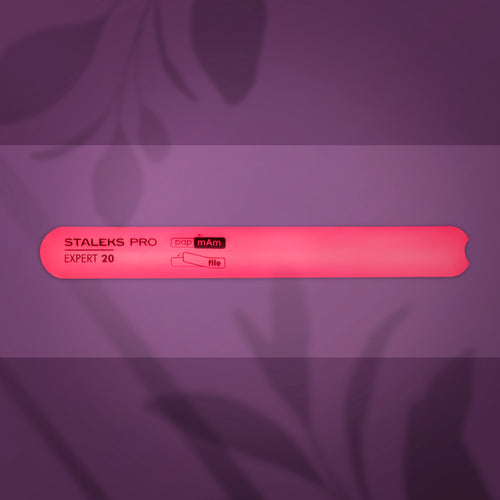Beveled Straight Plastic Nail File SPBE-20