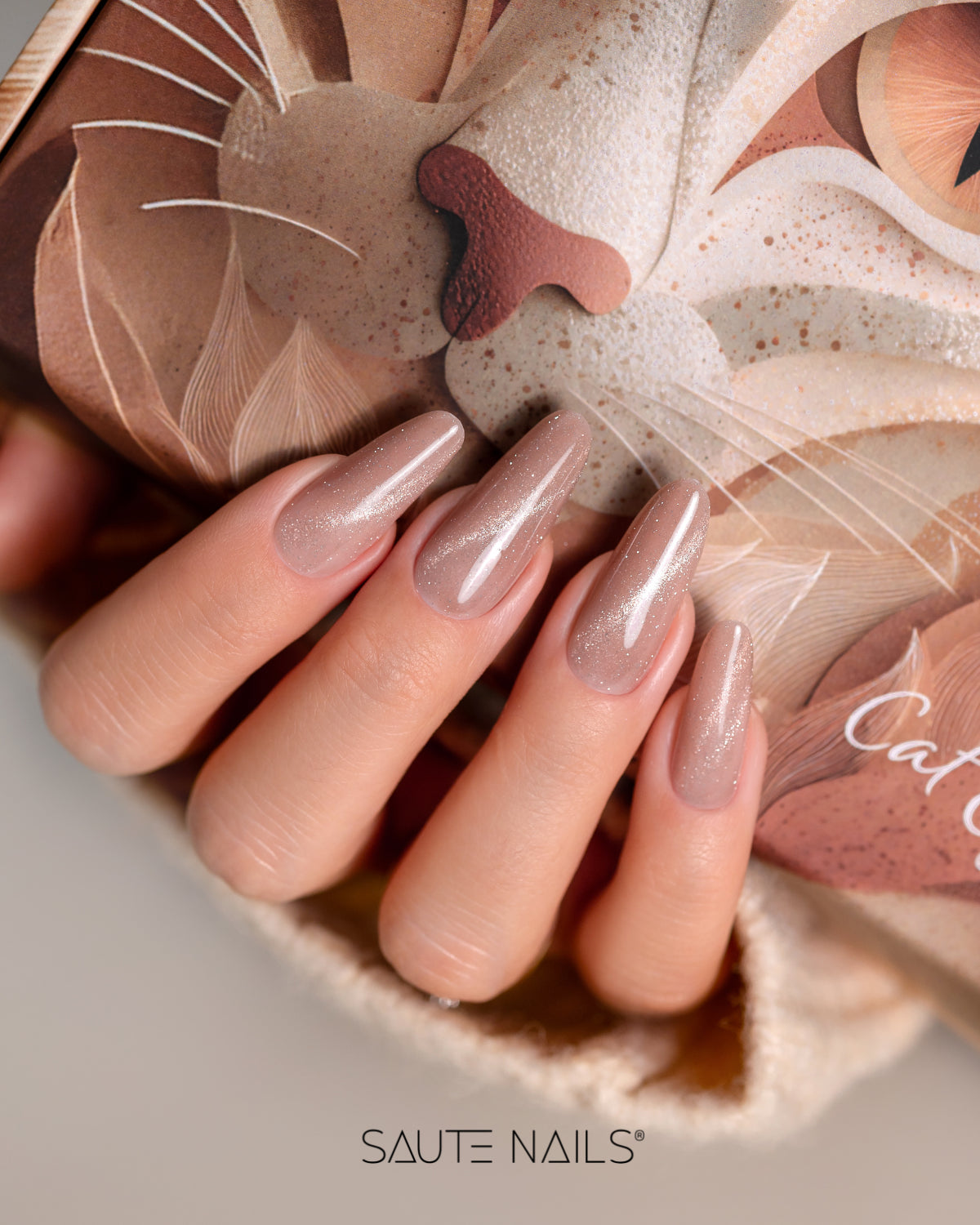 Saute Nails Cat Eye Effect UV/LED Hybrid Gel Polish - E15