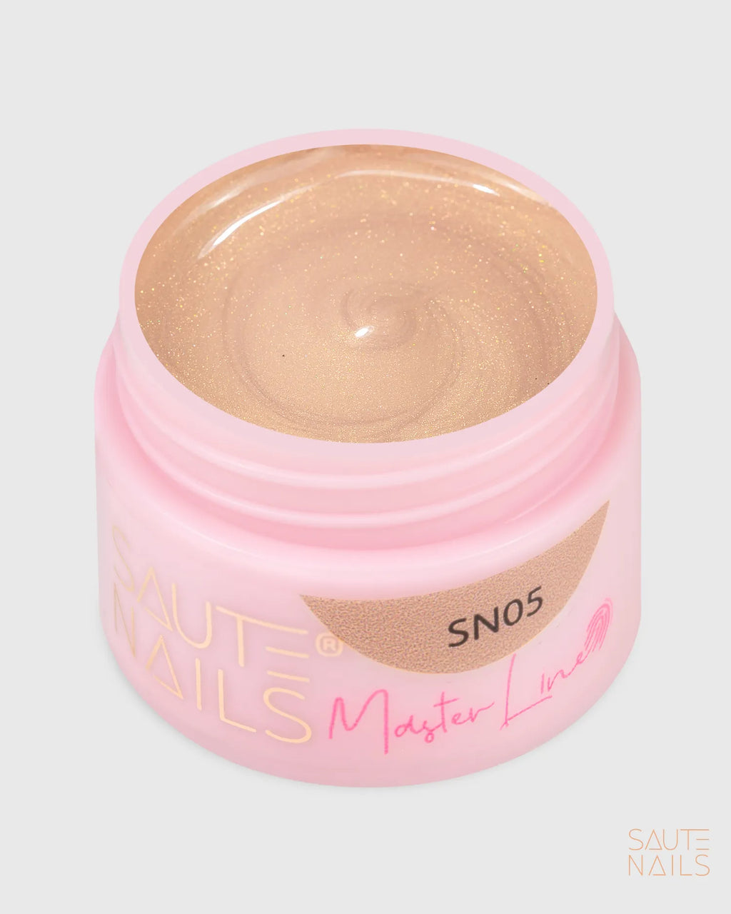 Saute Nails Master Line SN05 Beige Shimmer Nail Art Gel 5g