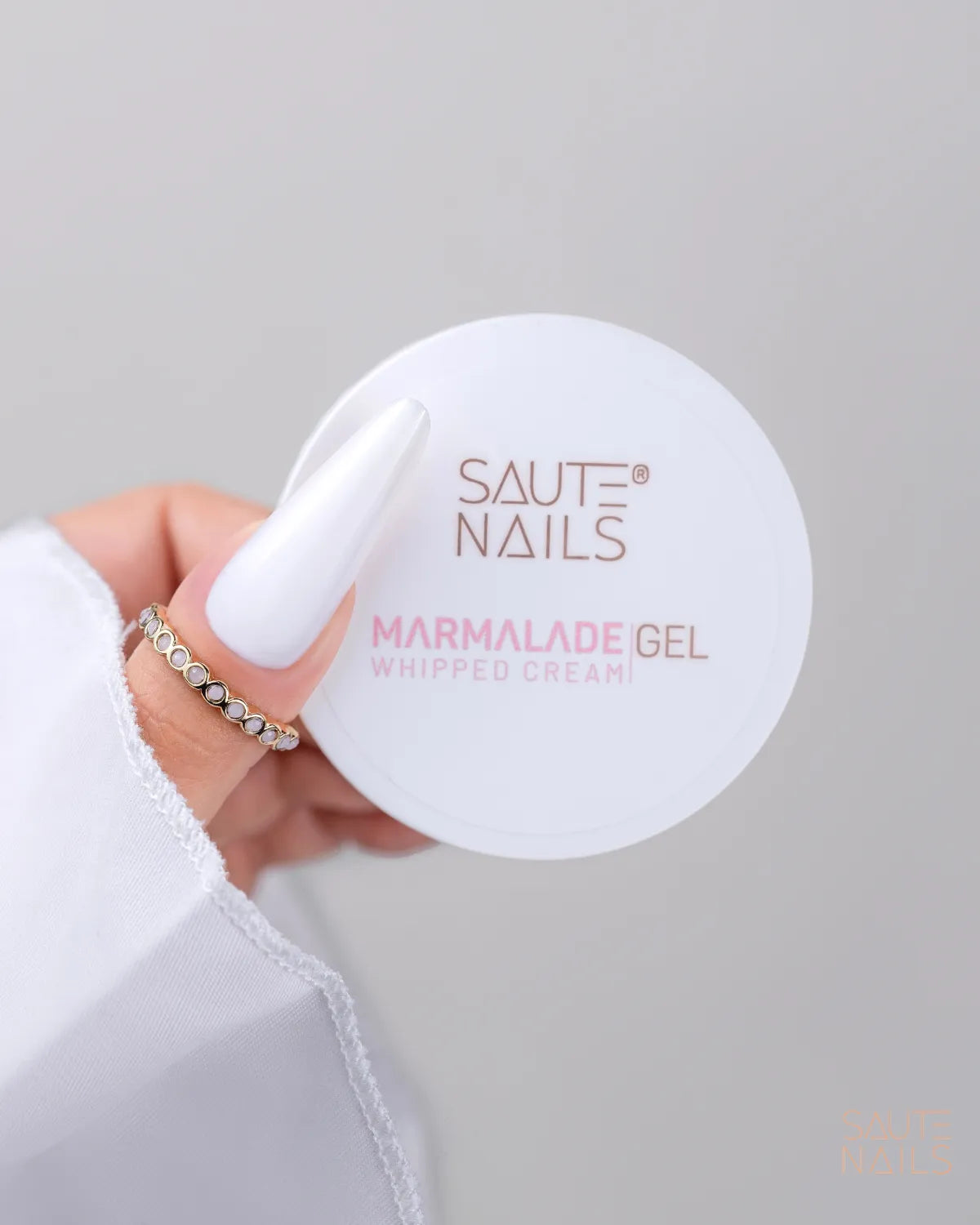 Saute Nails Marmalade Gel Whipped Cream Builder Gel