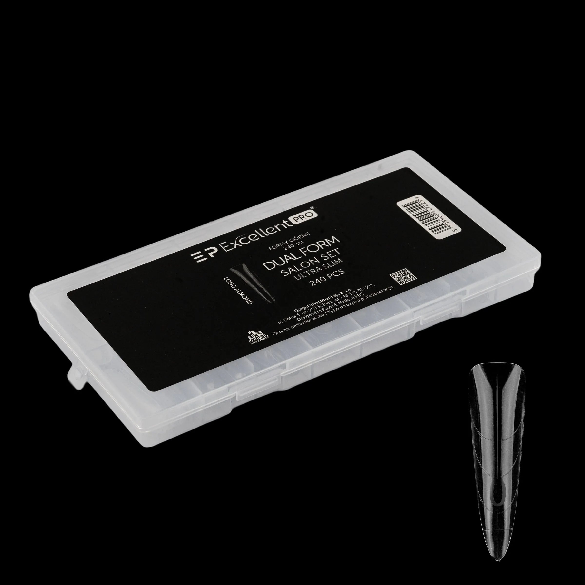 Excellent Pro Dual Forms Long Almond - 240 pcs