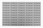Victoria Vynn Mini Nail Buffer 100/180 Matting Block 50Pcs