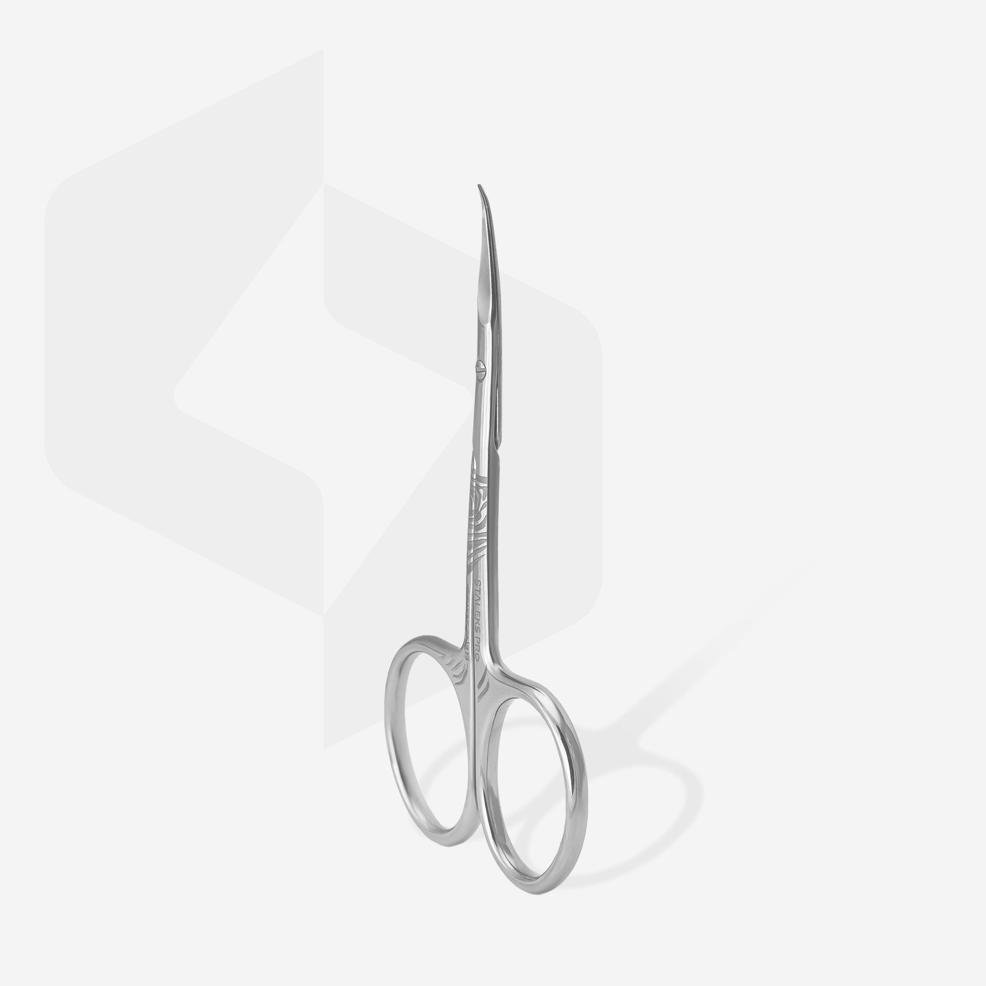 Professional cuticle scissors Staleks Pro Exclusive 20 Type 2 (Magnolia) SX-20/2M