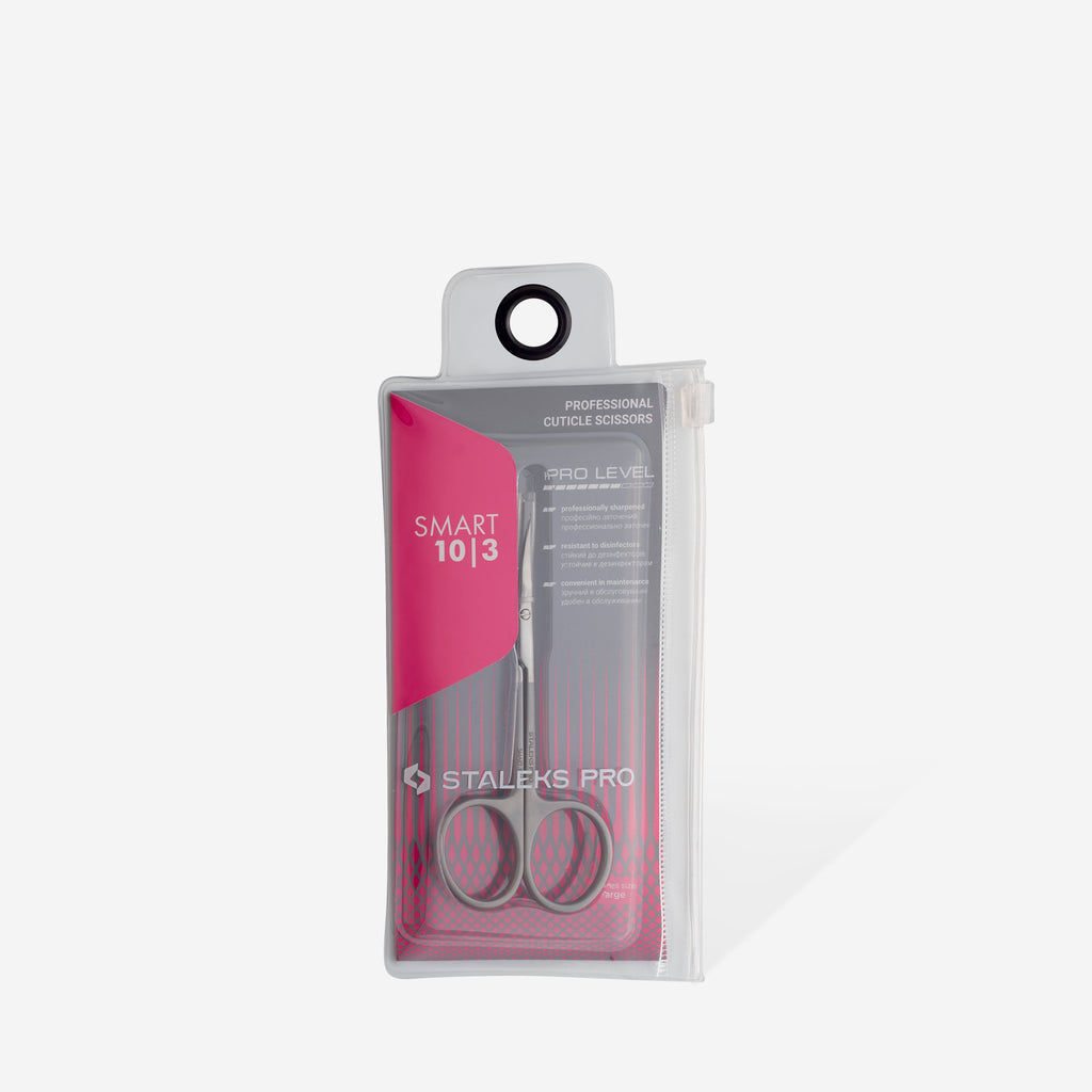 Professional Cuticle Scissors Staleks Pro Smart 10 Type 3 SS-10/3