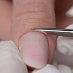 Cuticle Scissors With Hook‑Tip Blade And Medium Handle