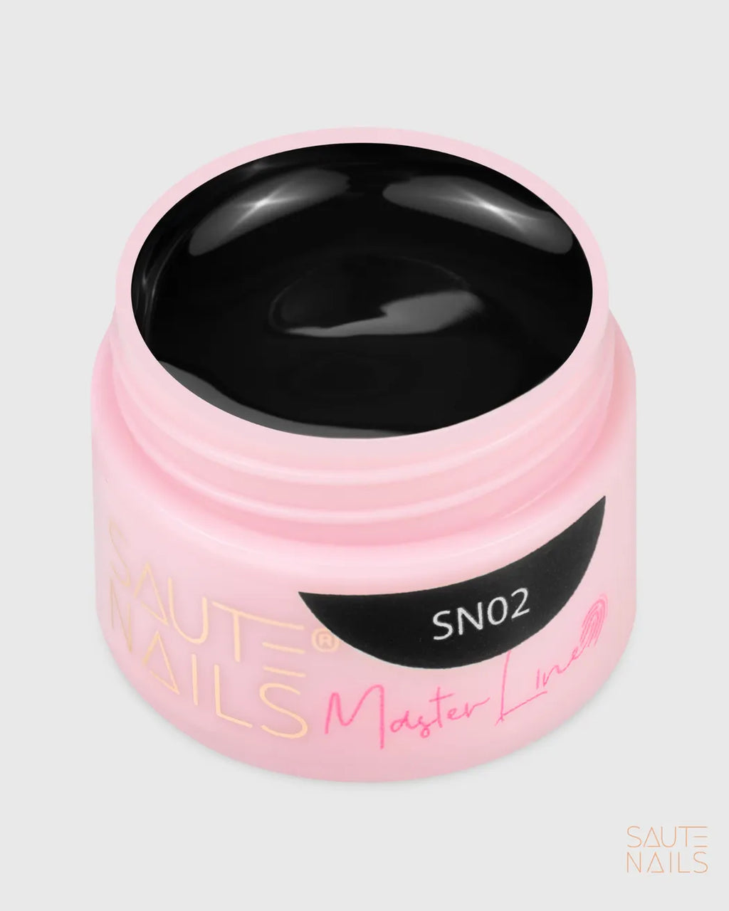 Saute Nails Master Line SN02 Black Nail Art Gel 5g