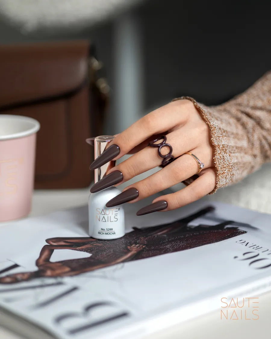 Saute Nails UV/LED Hybrid Gel Polish - S299 Rich Mocha