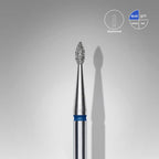 Diamond Nail Drill Bit Drop Blue EXPERT Head Diameter 1,6mm /Working Part 4mm FA40B016/4