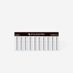 Diamond Nail Drill Bit, “Flame”, Red, Head Diameter 2.3 mm/ Working Part 10 mm FA10R023/10