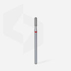 Diamond Nail Drill Bit Rounded Cylinder Red EXPERT Head Diameter 2,3mm/Working Part 8mm FA30R023/8