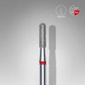 Diamond Nail Drill Bit Rounded Cylinder Red EXPERT Head Diameter 2,3mm/Working Part 8mm FA30R023/8