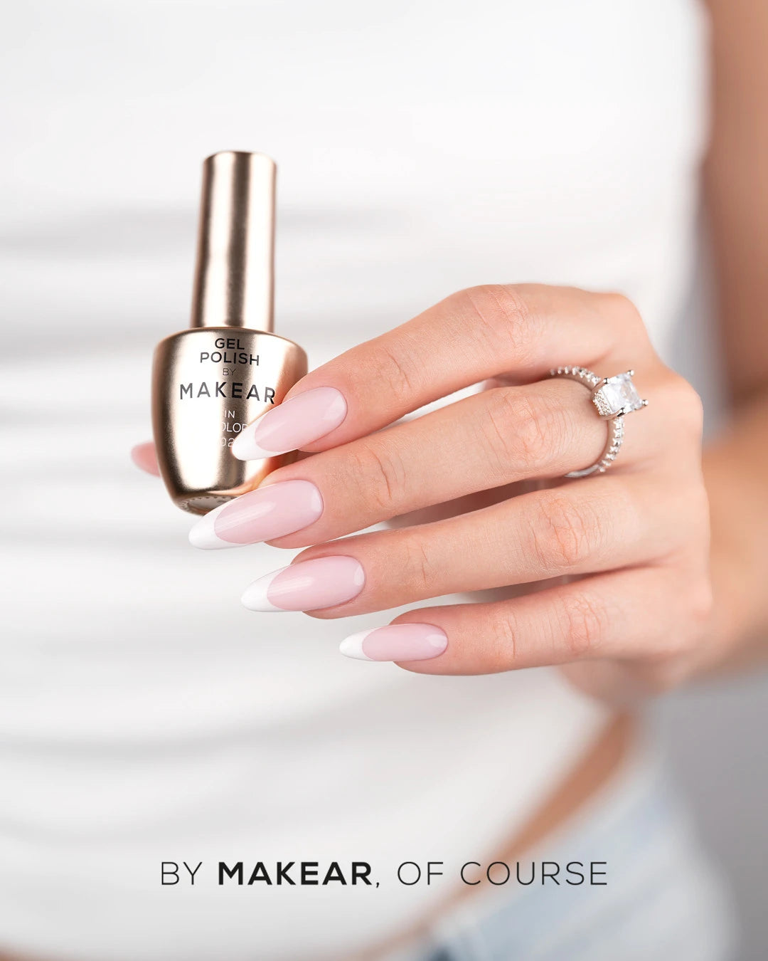 Makear 603 UV Gel Polish - Milky French - 8ml
