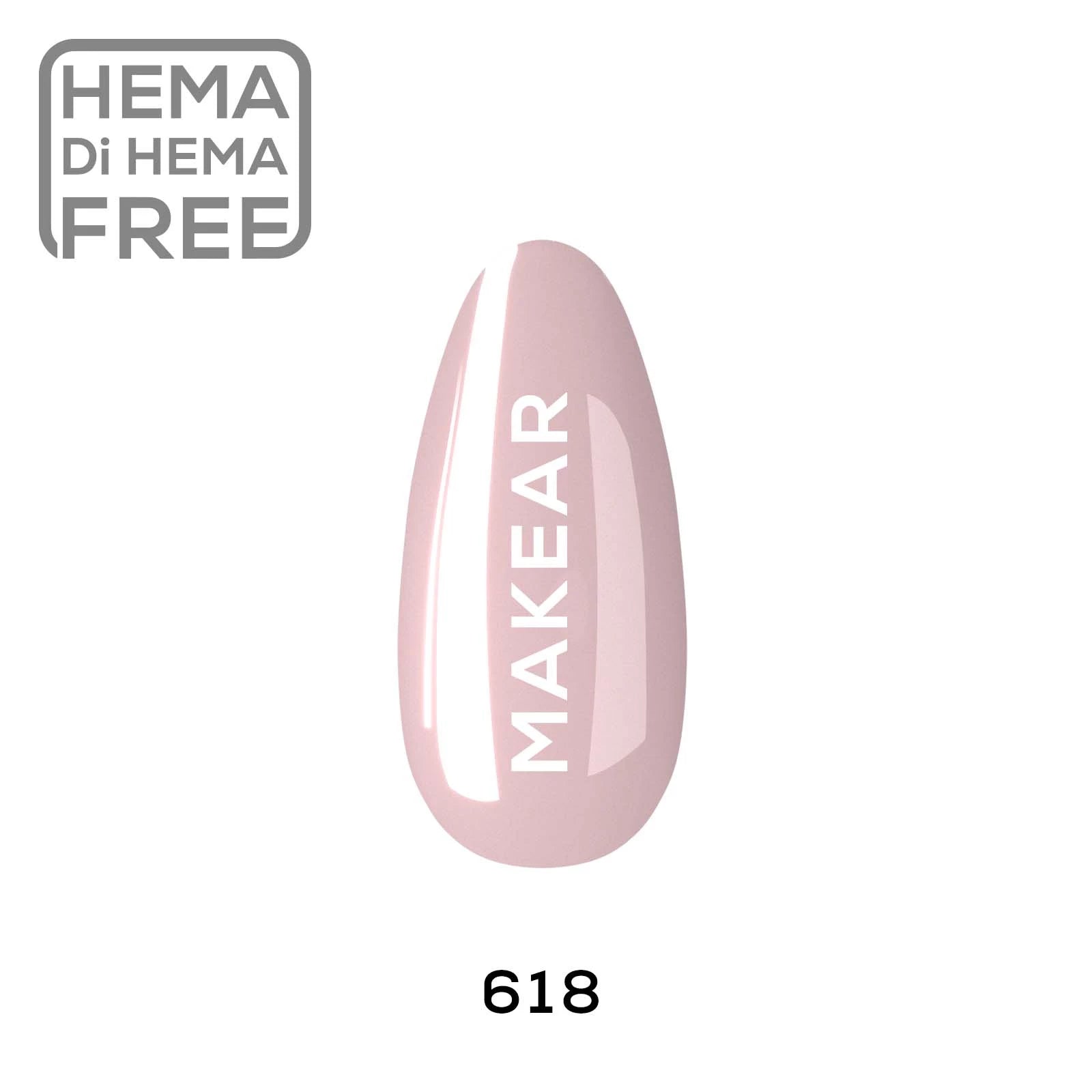 Makear 618 UV Gel Polish - Say Yes - 8ml