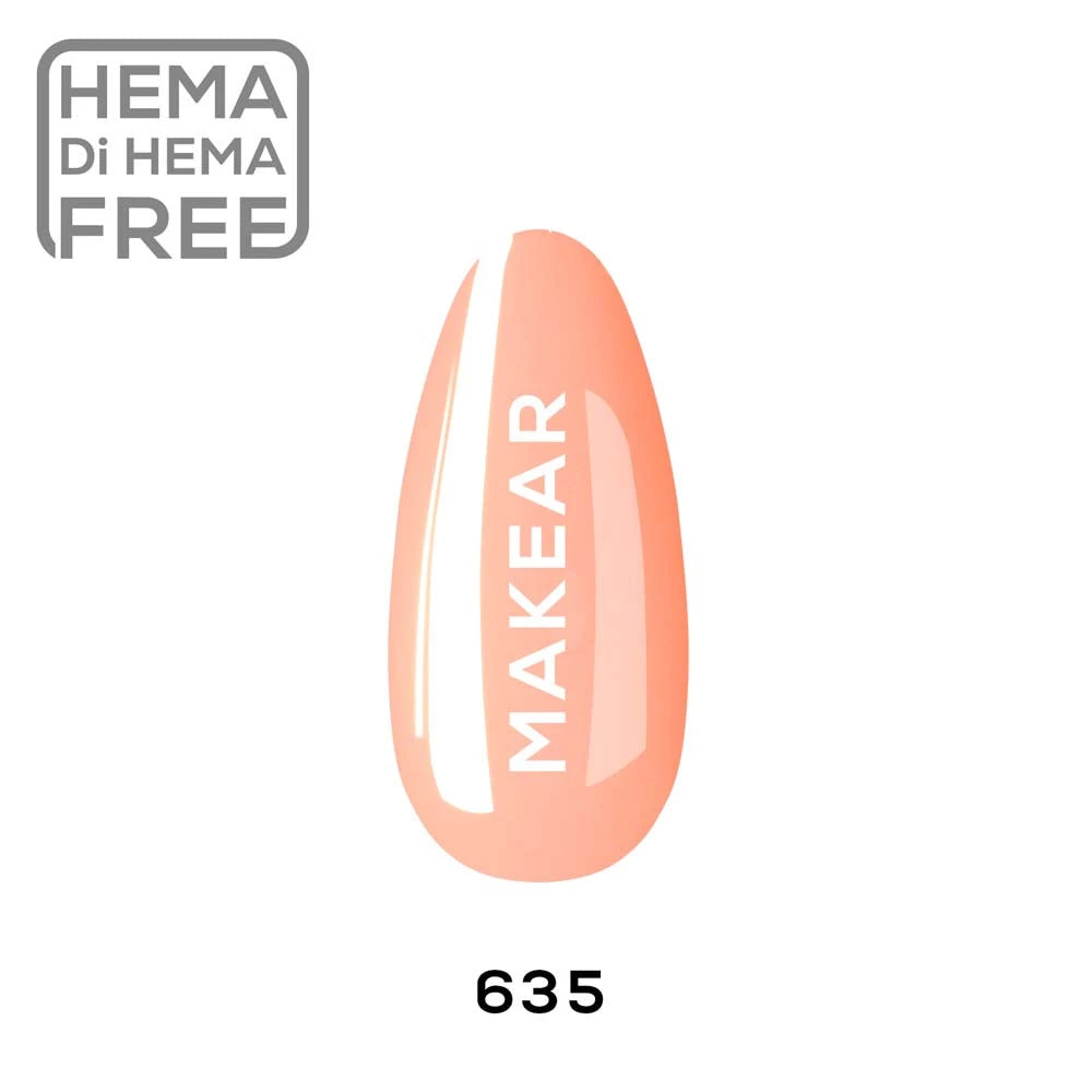 Makear 635 UV Gel Polish - Regular - 8ml