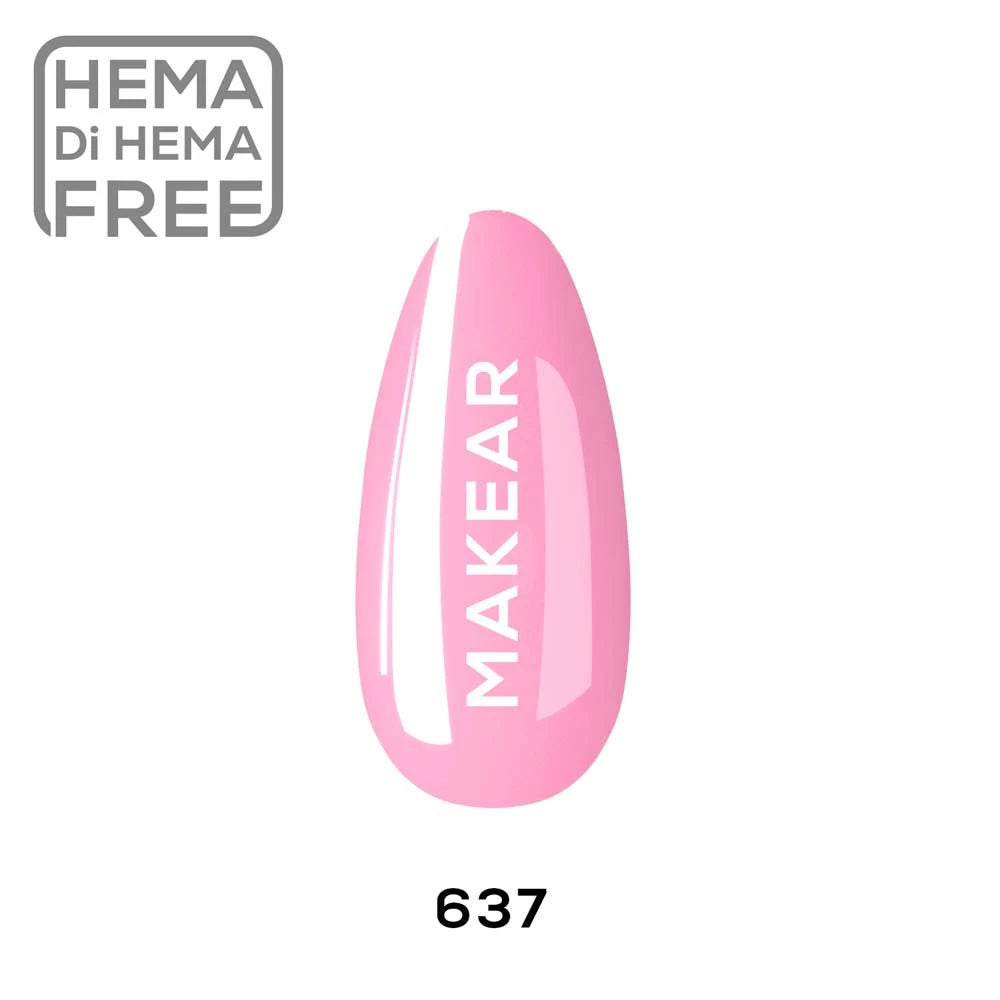 Makear 637 UV Gel Polish - Regular - 8ml