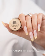 Makear FG06 French Manicure Gel - Pastel Yellow 5ml