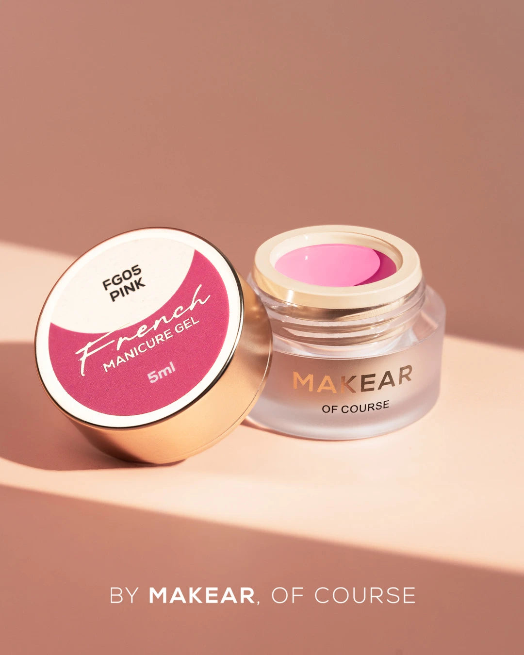Makear FG05 French Manicure Gel - Pink 5ml