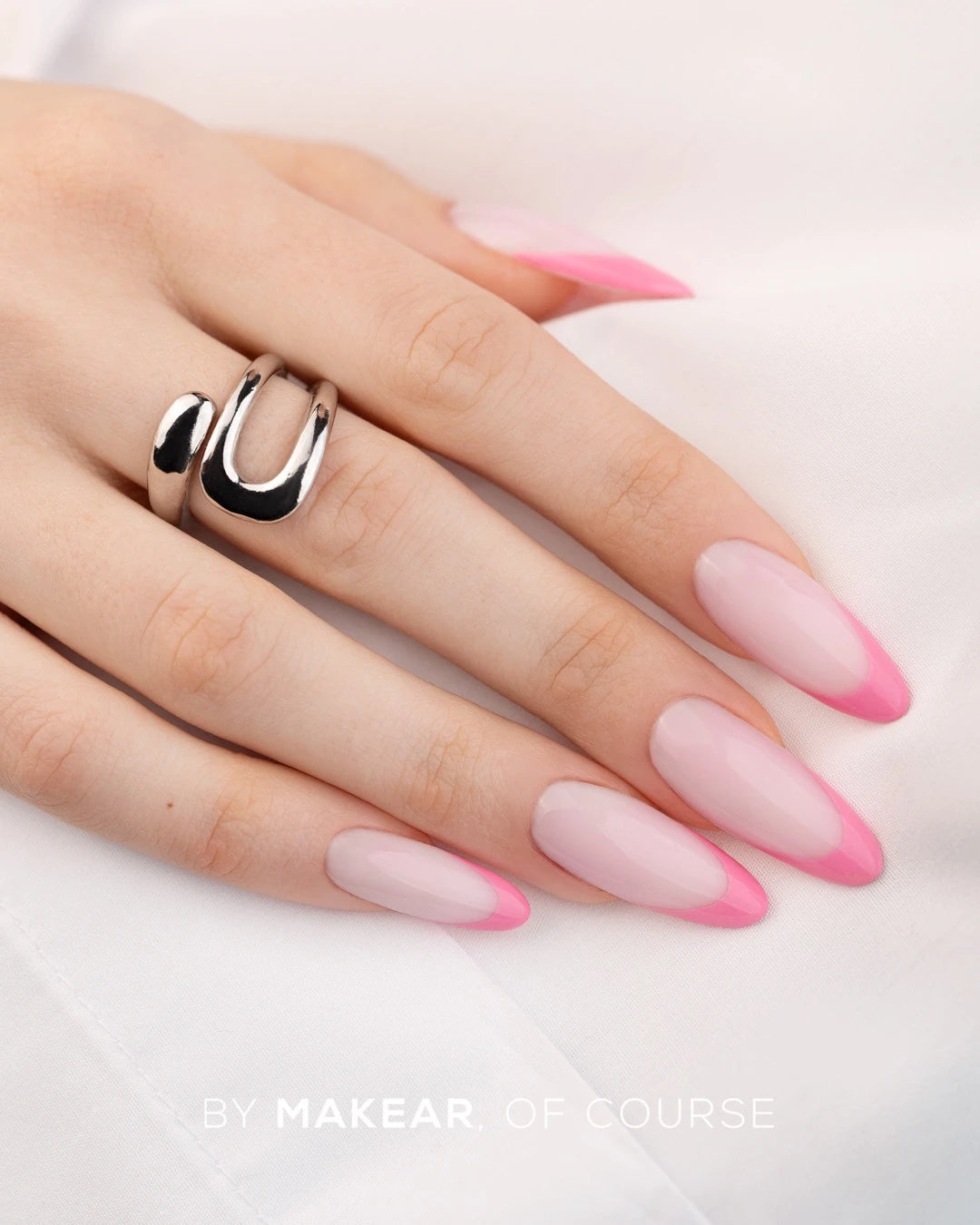 Makear FG05 French Manicure Gel - Pink 5ml