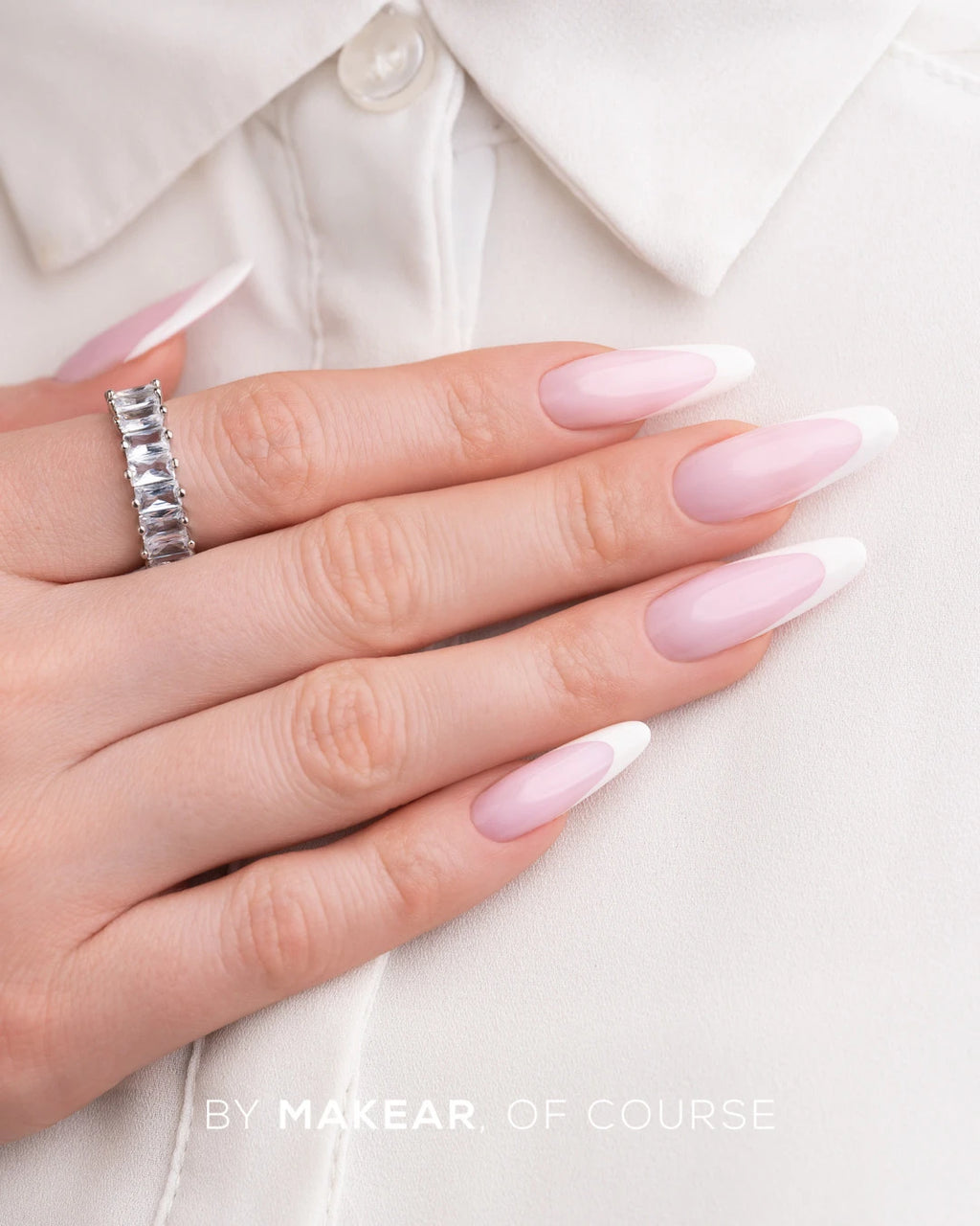 Makear FG01 French Manicure Gel - White 5ml