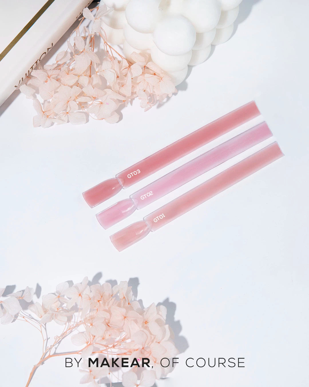 Makear GT02 Geltix Liquid Memory Gel - Secret Pink