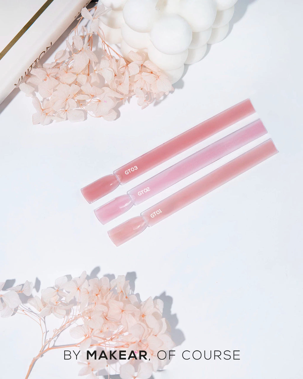 Makear GT03 Geltix Liquid Memory Gel - Creamy Rose